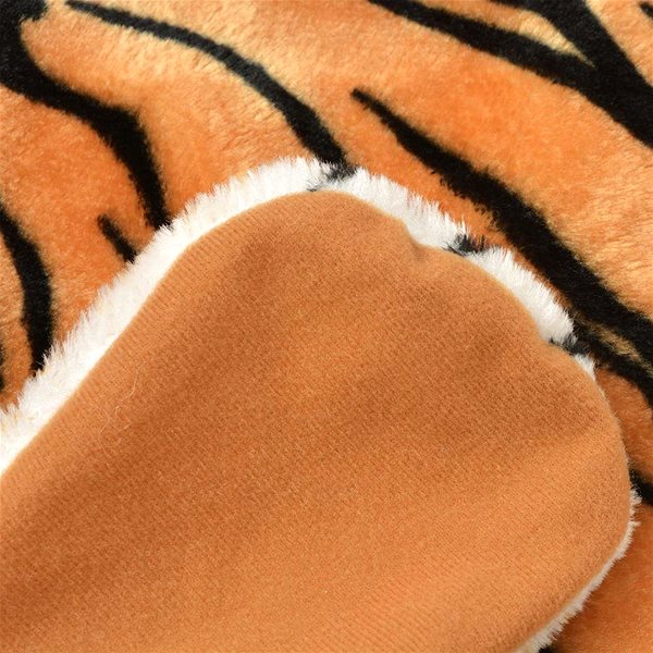 Koberec Plyšový koberec tiger 144 cm hnedý ...