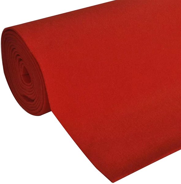 Koberec Červený koberec 1×10 m, extra ťažký 400 g/m2 ...