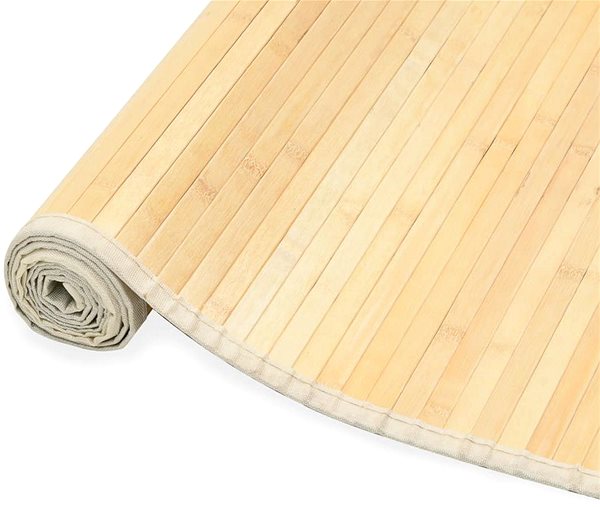 Koberec Bambusový koberec 160 × 230 cm prírodný ...