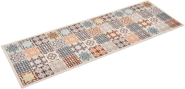 Koberec Kuchynský koberec prateľný farebná mozaika 60 × 180 cm ...