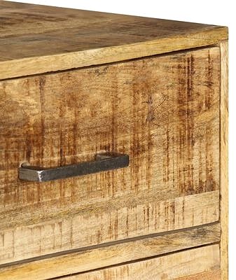 Komoda Komoda so zásuvkami 45 × 35 × 106 cm masívne mangovníkové drevo ...