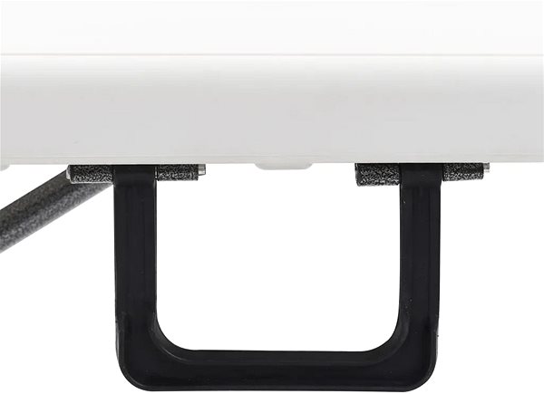 Garden Bench Folding Garden Bench 2 pcs 180cm HDPE White Features/technology