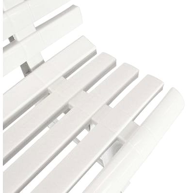 Garden Bench Garden Bench 145.5cm Plastic White Features/technology