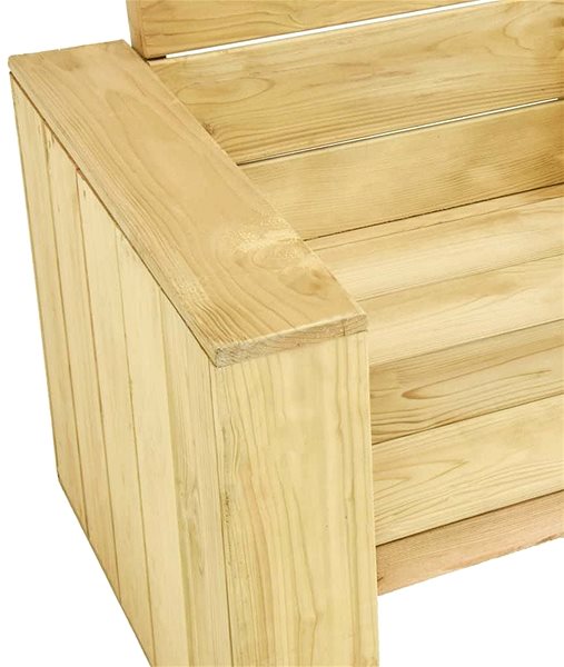 Garden Bench Garden Bench 179cm Impregnated Pine Features/technology
