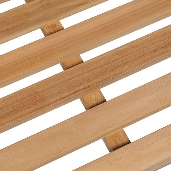 Garden Bench Garden Bench with Cream Cushion 120cm Solid Teak 3062678 Features/technology