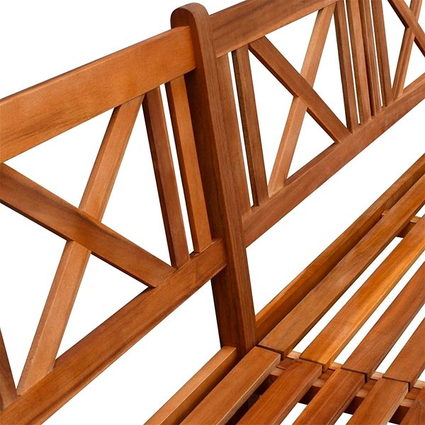 Garden Bench Garden Bench With Cushions 240 cm Solid Acacia Wood 3063841 Features/technology