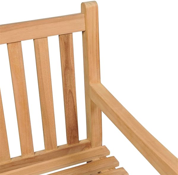Garden Bench Garden Bench with Grey Cushion 150cm Solid Teak 3062719 Features/technology