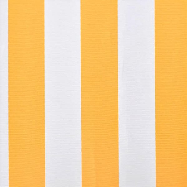 Markíza Plachta na markízu slnečnicová žlto-biela 3 × 2,5 m (bez rámu) Vlastnosti/technológia