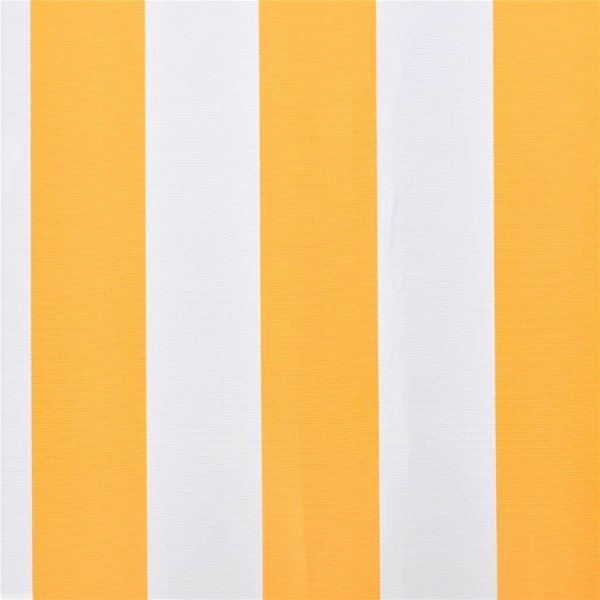 Markíza Plachta na markízu slnečnicová žlto-biela 4 × 3 m (bez rámu) Vlastnosti/technológia