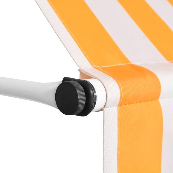 Markíza SHUMEE Markíza, žlto-biele pruhy 150 cm Vlastnosti/technológia