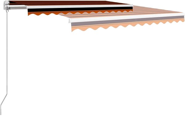 Markíza SHUMEE Markíza, oranžovo-hnedá 300 × 250 cm Vlastnosti/technológia
