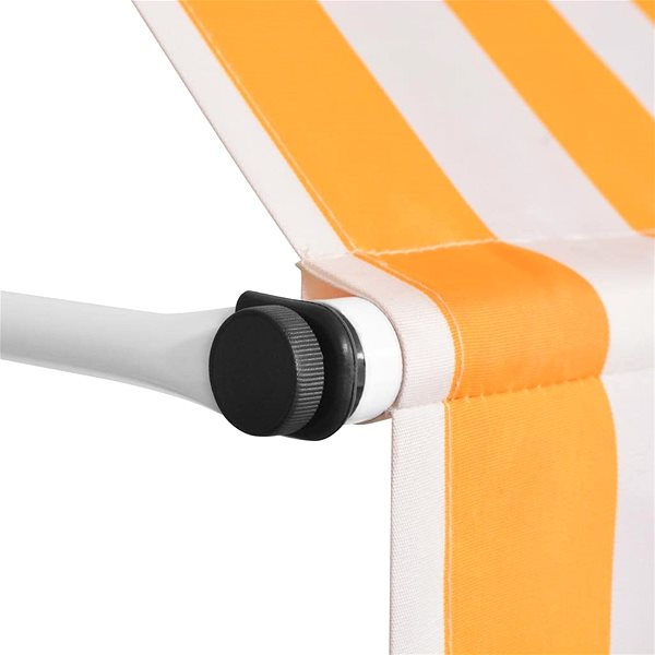 Markíza SHUMEE Markíza, žlto-biele pruhy 400 cm Vlastnosti/technológia