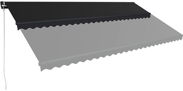 Markíza SHUMEE Markíza, antracit 600 × 300 cm Vlastnosti/technológia
