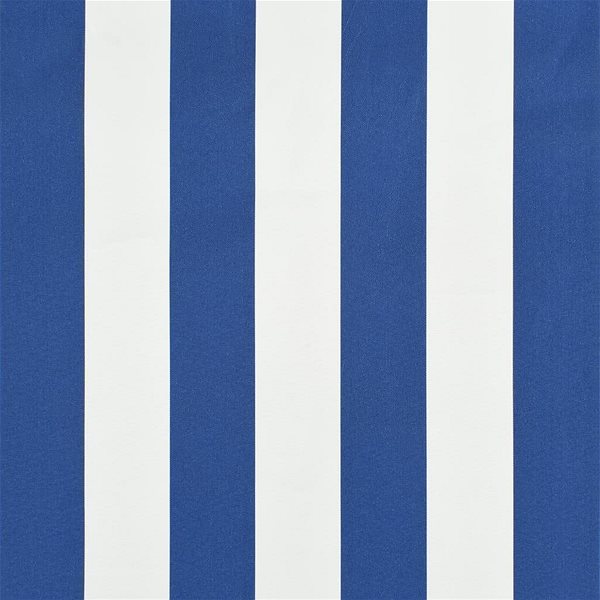 Markíza Zaťahovacia markíza modro-biela 250 × 150 cm Vlastnosti/technológia