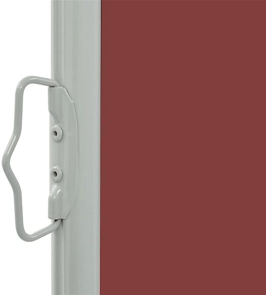 Markíza Zaťahovacia bočná markíza/zástena na terasu 60 × 300 cm hnedá Vlastnosti/technológia