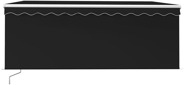 Markíza SHUMEE Ručne zaťahovacia markíza s roletou 3 × 2,5 m antracitová 3069259 Screen