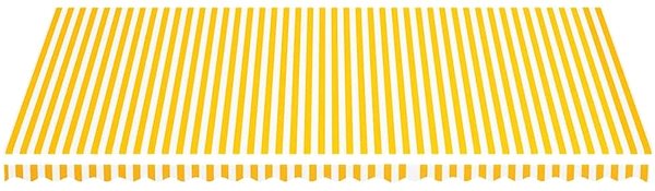 Markíza SHUMEE Plachta na markízu, žlto-biela 6 × 3,5 m 311944 Screen