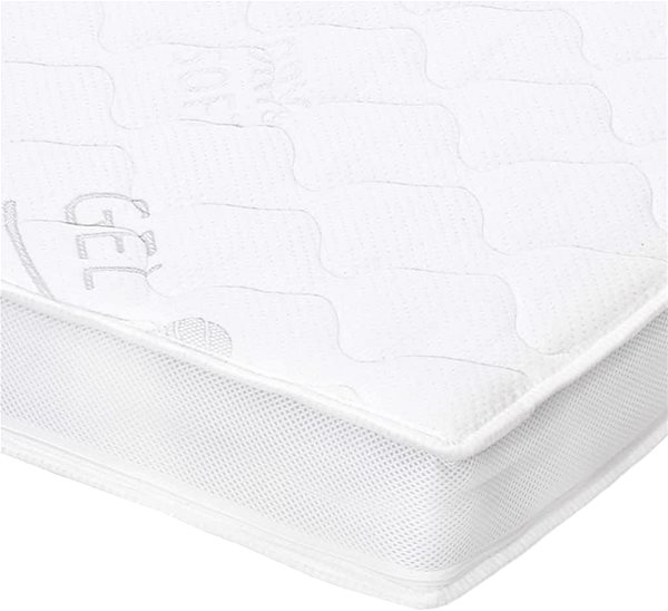 Mattress Top Mattress 180 x 200cm Gel Foam 7cm Features/technology