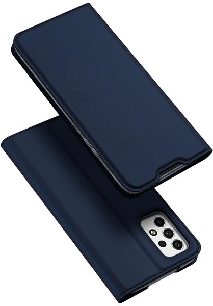 Puzdro na mobil Dux Ducis Skin Pro knižkové kožené puzdro na Samsung Galaxy A53 5G, modré ...