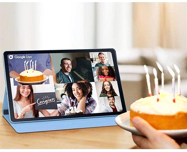 Puzdro na tablet Tech-Protect Smartcase puzdro na Samsung Galaxy Tab S6 Lite 10.4'' 2020/2022, modré ...