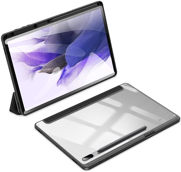 Puzdro na tablet DUX DUCIS Toby Series puzdro na Samsung Galaxy Tab S7 Plus/Tab S7 FE/Tab S8 Plus, čierne ...