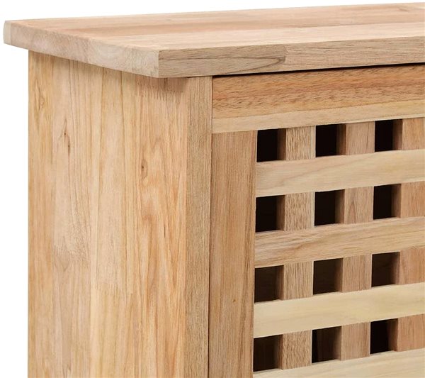 Shoe Rack Shoe rack 55×20×104 cm solid walnut wood Features/technology
