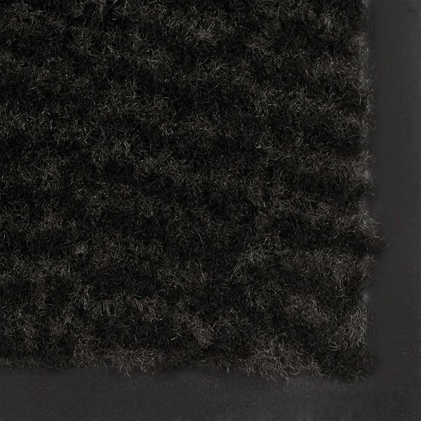 Rohožka Protiprachové obdĺžnikové rohožky, 2 ks, všívané, 60 × 90 cm, čierne 3051606 ...