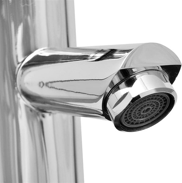Tap Bathroom Lever Taps 2 pcs Chrome 275925 Features/technology