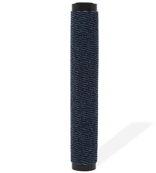 Rohožka Protiprachová obdĺžniková rohožka všívaná, 90 x 150 cm, modrá ...