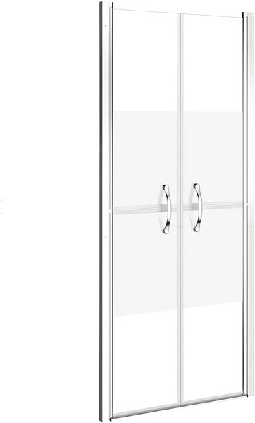 Sprchové dveře Sprchové dveře polomatné ESG 71 × 190 cm ...