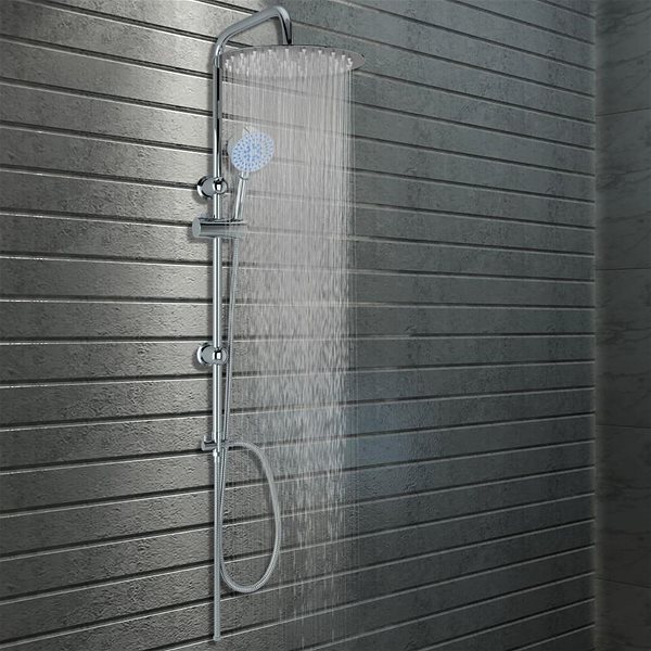 Sprchový set Sprchová súprava s dvomi hlavicami, nerezová oceľ ...