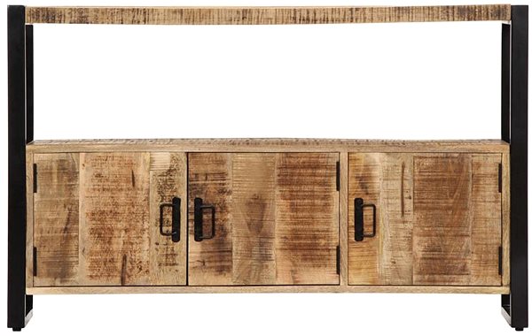 Komoda Odkladacia skrinka 120 × 30 × 75 cm masívne mangovníkové drevo ...