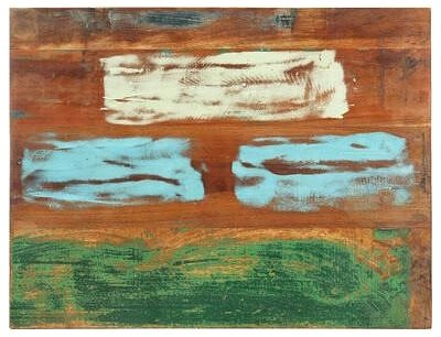 Table Top Rectangular Table Top 60 × 80cm 15-16mm Recycled Wood ...