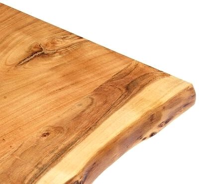 Table Top Solid Acacia Wood Table Top 100 × (50-60) × 2.5cm Features/technology