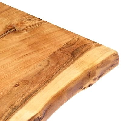 Table Top Table Top Solid Acacia Wood 120 × (50-60) × 3.8cm Features/technology