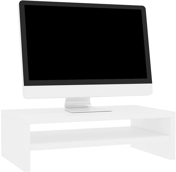 Monitor Arm Monitor Stand White 42 × 24 × 13cm Chipboard Features/technology