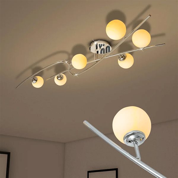 Ceiling Light Ceiling Light with 6 Bulbs G9 240 W Lifestyle