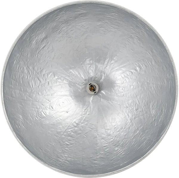 Stropné svietidlo Závesné svietidlo bielo-strieborné Ø 50 cm E27 Vlastnosti/technológia