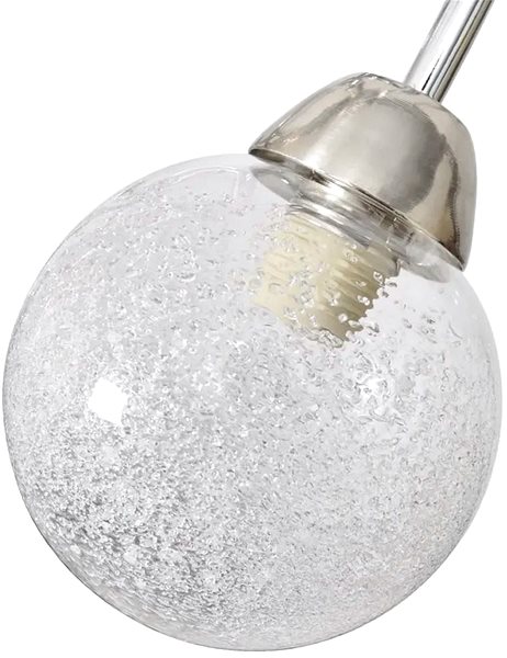 Ceiling Light Ceiling Lamp with Round Glass Shades, for 5 G9 Bulbs Features/technology