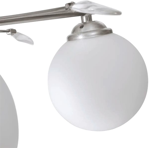 Ceiling Light Ceiling Light Clear Leaves and Glass Shades, for 4 Bulbs G9 Features/technology