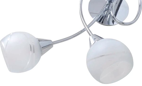 Ceiling Light Ceiling Light with Glass Shades for 5 E14 Bulbs Features/technology