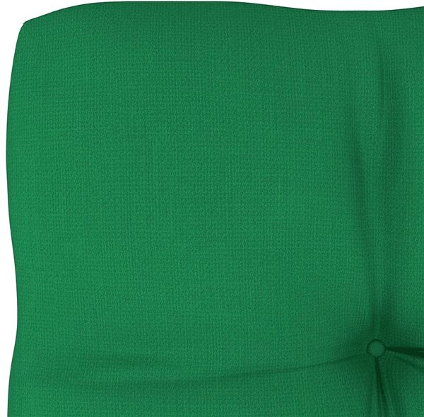 Poduška Poduška na pohovku z paliet zelená, 50 x 50 x 12 cm Vlastnosti/technológia