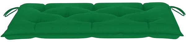 Poduška Poduška na záhradnú lavicu zelená 100 x 50 x 7 cm textil Screen