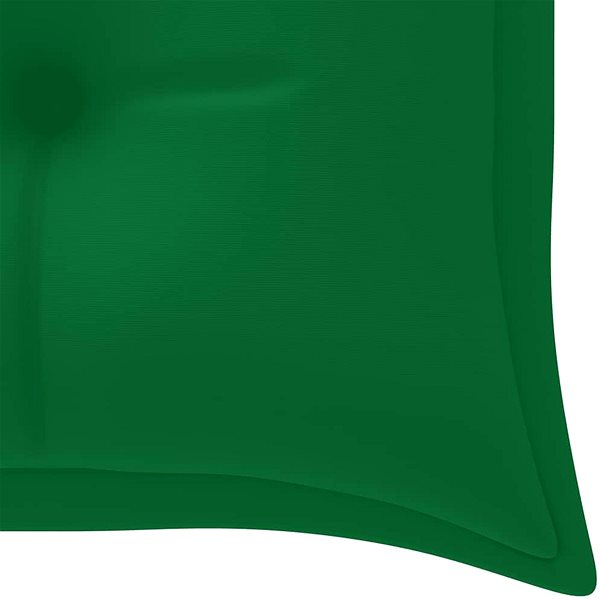 Poduška Poduška na záhradnú lavicu zelená 150 x 50 x 7 cm textil Vlastnosti/technológia