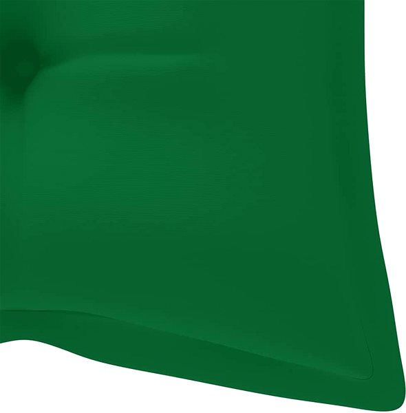 Poduška Poduška pre závesné hojdacie kreslo zelená 120 cm textil Vlastnosti/technológia