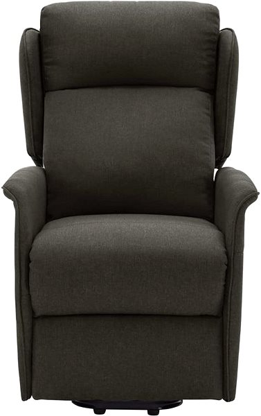 Křeslo Zvedací polohovací křeslo taupe textil Screen