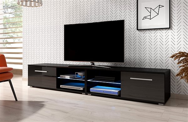 TV stolek RTV Moon 2 Double + LED, 5907763646559 ...