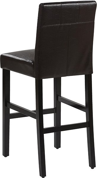 Jedálenská stolička Hnedá kožená jedálenská stolička MADISON, 58026 ...