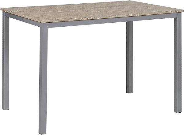 Jedálenská stolička Jedálenská súprava stôl a 4 stoličky svetlé drevo s bielou BLUMBERG, 251906 ...
