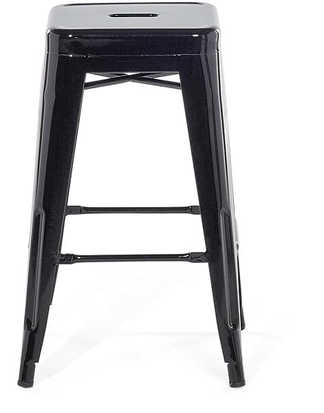 Barová židle Sada 2 barové stoličky 60 cm černé CABRILLO, 96346 ...